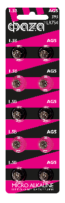Элемент питания AG 5 LR 754 BL-10