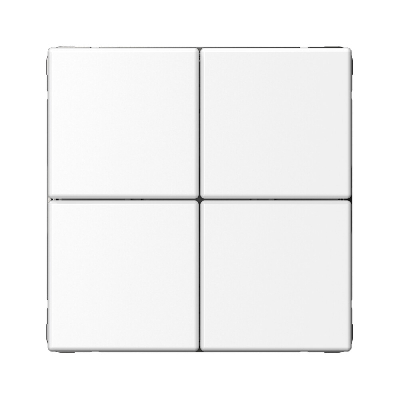 ARTGALLERY 4-клавишный ВЫКЛЮЧАТЕЛЬ СЦЕНАРНЫЙ, сх. 1,  БЕЛЫЙ