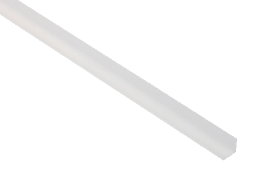 Экран для профиля САВ280 матовый квадратный, 2 м (500/8000)