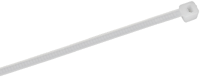 Хомут P6.6 стандартный белый 2,5х100мм IEK