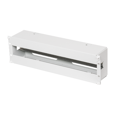 Панель 19'' с DIN-рейкой, 3U, Ш481хВ133хГ97мм, серая