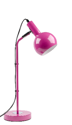 Светильник настольный 60W Цоколь Е14 Механический выключатель UML-B702 E14 PINK Розовый