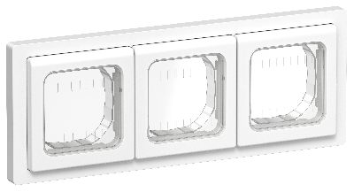 FLITE Рамка 3-местная IP55 Рпро-3-55-ФлБ белый IEK