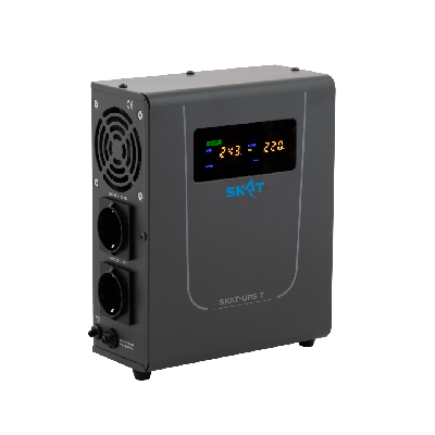 Источник бесперебойного питания SKAT-UPS 300T Lin e-Interactive 220В, 300ВА, работает от 1 внешней АКБ