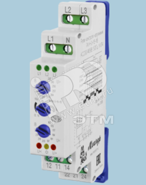 Реле контроля напряжения РКН-3-15-15 AC230В/AC400BУХЛ2