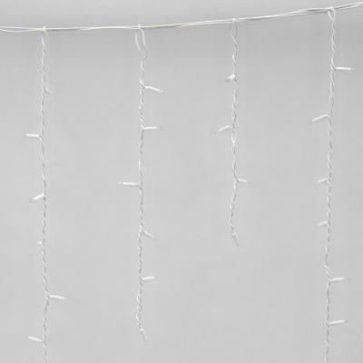 Бахрома светодиодная со статическим свечением 3м соединяемая 200 светодиодов разноцветный цвет белый провода ULD-B3010-200/SWK MULTI IP67