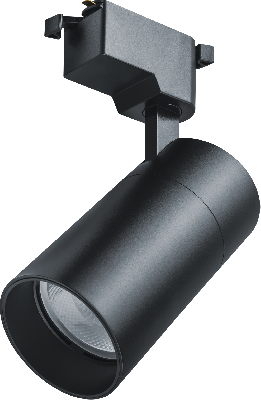 Светильник трековый светодиодный на шинопровод NLT-T1-1L-25W-840-BL-LED однофазный черный 25 Вт 4000К