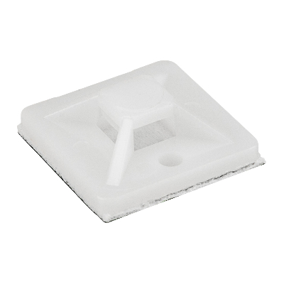 Площадка самоклеящаяся 25х25 мм, белая, 100 шт,