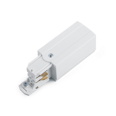 Коннектор для трехфазного шинопровода STR-30-W-CN-PL типа PL кабельный ввод левый белый