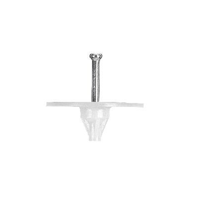 Тарельчатый дюбель гриб с гвоздем для монтажных пистолетов IN20 (250 шт/уп)