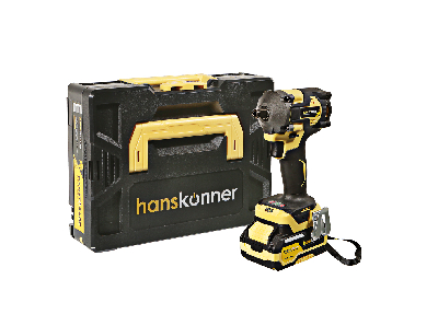 Гайковерт ударный бесщеточный 18В 1BatterySystem 420Нм 1/2' 1x4Ач кейс