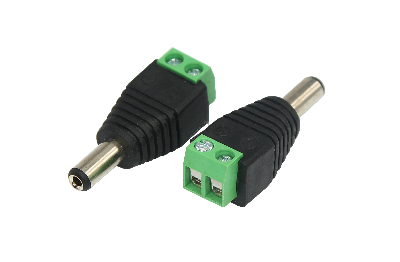 Разъем питания штекер 2.1х5.5 с клеммной колодкой PROCONNECT