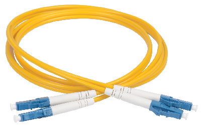 Патч-корд оптический соединительный (шнур коммутационный) для одномодового кабеля (SM) 9/125 (OS2) LC/UPC-LC/UPC двойного исполнения (Duplex) LSZH 1м