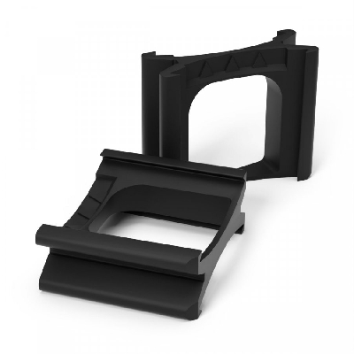 Переходник для коробки установочной               двухкомпонентной 60-0710С чёрный (10шт/700 уп/кор)Промрукав