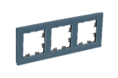 ATLASDESIGN NATURE 3-постовая РАМКА, НАТУРАЛЬНОЕ СТЕКЛО, ГРИФЕЛЬ