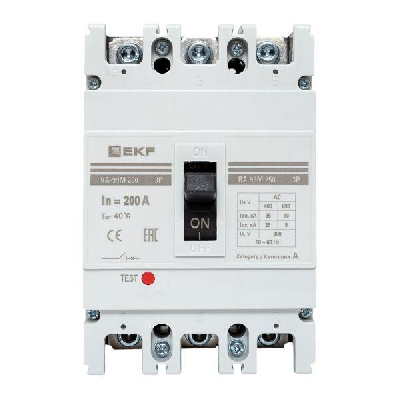 Выключатель автоматический трехполюсный ВА-99М/250 200А 25кА РЭ2000А