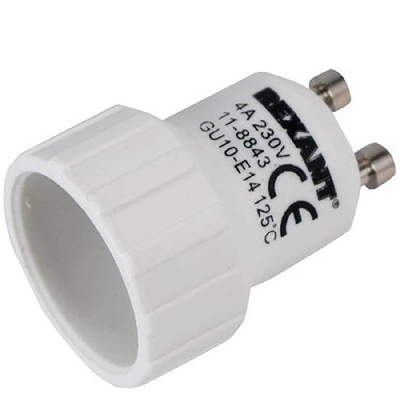 Переходник цокольный GU10-Е14