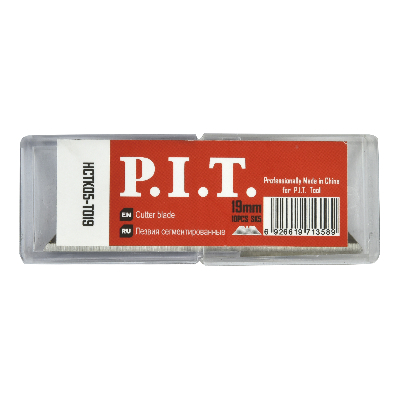 Лезвия трапецивидные   19x61 мм, 10 шт в уп.