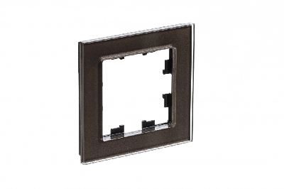 Рамка однопостовая ATLASDESIGN NATURE, СТЕКЛО МОККО