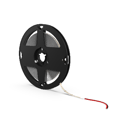 Лента светодиодная 12 Вт/м DC 24В 3000К IP20 120LED SMD2835 1400 лм/м Black Gauss