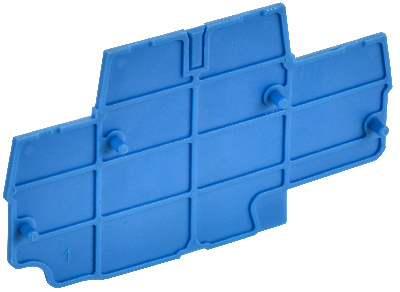 ARMAFIX Заглушка EPCXDL2.5 BU для колодки клеммной CXDL2.5 синяя IEK