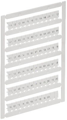ARMAFIX Маркер для CTS/CP 4мм2 с символами 1120 IEK