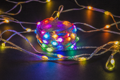 Гирлянда новогодняя светодиодная умная NGF-D022-04 нить RGB 66 12м IP20 TR