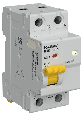 KARAT Устройство защиты от дугового пробоя 1P+N 63A IEK