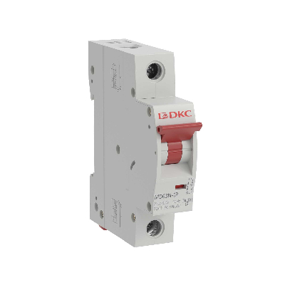 Выключатель автоматический модульный YON maxтипа MD63N,6кА,1 полюс, хар-ка C,2А