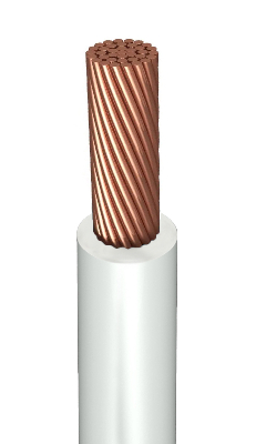 Провод силовой ПуГВнг(А)-LS 1х25 белый