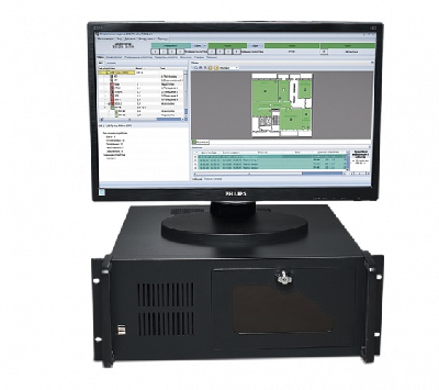 Центральный прибор индикации и управления для     системы RS-485 или R3-Link. Состав: блок          системный, монитор 27 дюймов, пульт индикации и   управления, блок АВР. Ключ HASP Pro для ПО FireSecв комплекте.