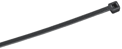Хомут P6.6 стандартный чёрный 3,6х200мм IEK
