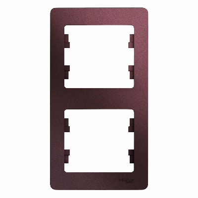 GLOSSA рамка 2-постовая вертикальная баклажановый