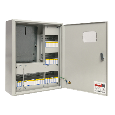 Щит учетно-распределительный навесной ЩРУн-3/30о IP31 однодверный с окном 500х400х160