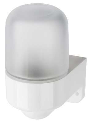 Светильник для бани и сауны НПБ400-2П настенный, угловой белый, IP54, 60Вт, E27, основание поликарбонат