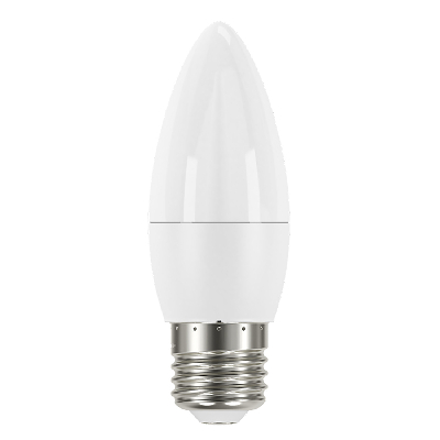 Лампа светодиодная LED 10 Вт 750 лм 3000К свеча теплый E27 AC 220В Elementary
