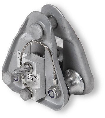 Зажим поддерживающий для СИП-3 35-150 мм2 с роликами