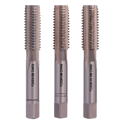 Набор метчиков 3шт М8х1,25 DIN352 6h HSSE