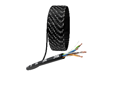 Кабель витая пара U/UTP 4x2x24 AWG Cat5e CU PE наруж. 305м U-4-PE