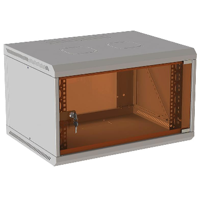 Шкаф настенный телекоммуникационный 600х350 мм, 9U, ТВЛ-9U-600-350-СР