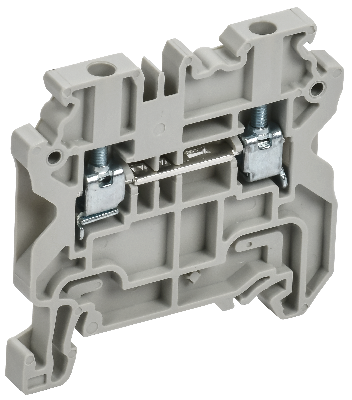 ARMAFIX Колодка клеммная CY2.5 винтовая 2,5мм2 проходная серая Ex IEK