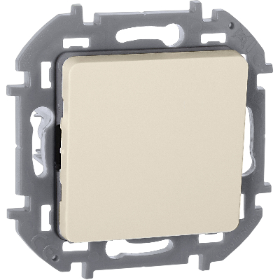 Переключатель одноклавишный INSPIRIA 10 AX 250 В~ слоновая кость