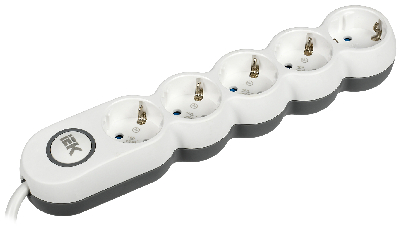 Удлинитель У05В 5 мест 2P+PE/3м 3х1,5мм2 16А/250В UNO