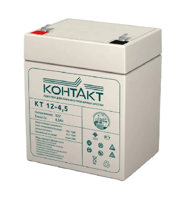 Аккумулятор КТ 12-4,5 12В 4.5Ач