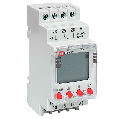 Таймер электронный двухканальный ТЭ-80 24-230В