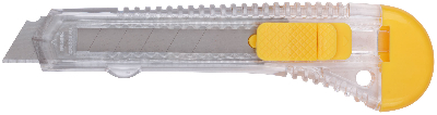 Нож технический 18 мм пластиковый