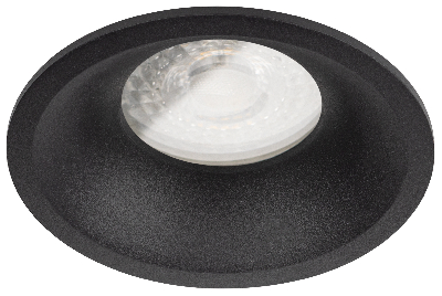 Светильник встраиваемый влагозащищенный под лампу MR16/GU5.3 (в комплект не входит) IP44 черный матовый WR4 SBK