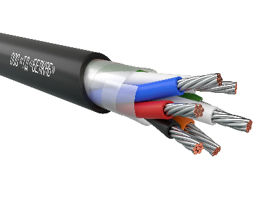 Кабель монтажный МКШ 2х0.75 ТРТС