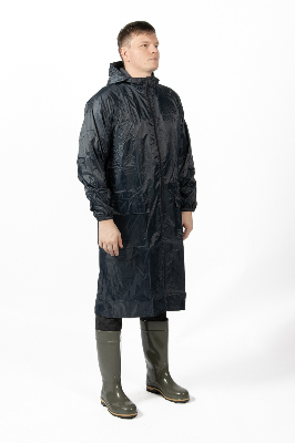 Водонепронецаемый плащ (дождевик) JetaSafety Neptune синий, XXL