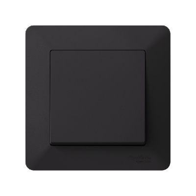 ATLASDESIGN AIR 1-постовая РАМКА, КАРБОН/дымчатый черный